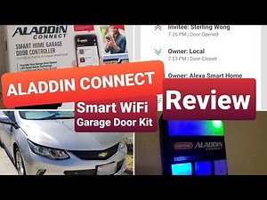 GENIE Aladdin Connect Smart Garage Door Opener Kit $49 - UNBOX & REVIEW