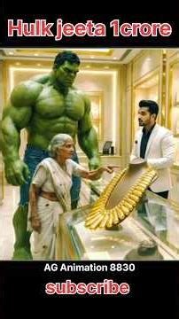 hulk jeeta 1crore #hulk #hulkbadmash #ai