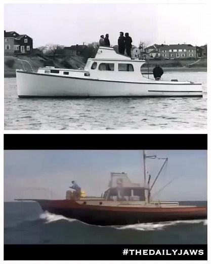 The Orca was originally a Nova Scotian lobster vessel called the Warlock refitted to become Quint’s #sharkweek hunting boat in #Jaws ⚓️🦈 #boat #boatlife #foryoupage #foryourpage