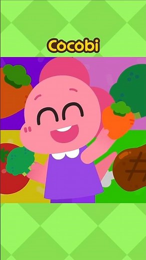 Yes Yes Vegetables! #Shorts #Cocobi