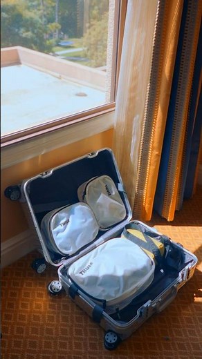 This accessory is a must have for travel lovers 🧊 #thule #packingcubes