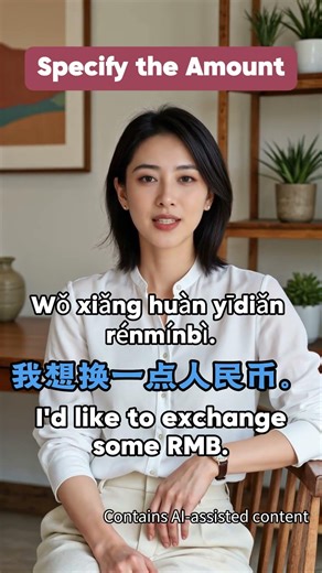 How to Exchange Money in China？Practical Chinese！ #learnmandarin