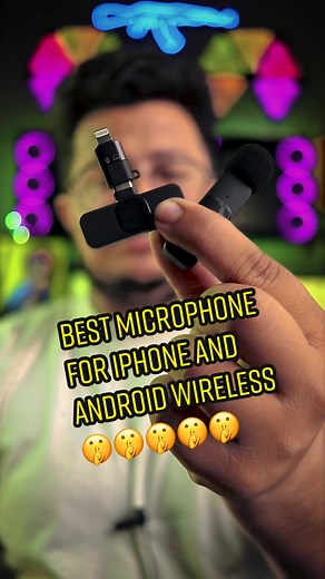 Best Wireless Microphone For Android and Iphone . #trending #smartphone #mobilephone #fyp #tech