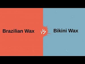 What’s the difference between a Brazilian and bikini wax?