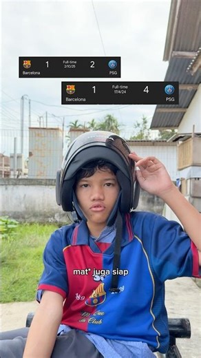 barca akan bertemu psg di 16 besar ucl😵