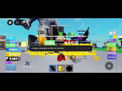 😱 MELHOR SCRIPT NINJA LEGENDS! AUTO FARM, AUTO SWING E DINHEIRO INFINITO (2025)