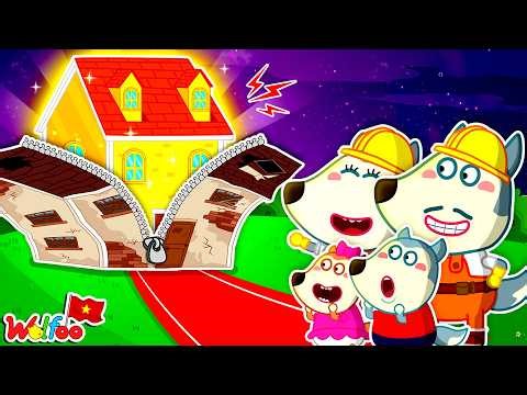 Wolfoo Cải Tạo Căn Nhà Cũ Và Cái Kết Không Ai Ngờ Tới 😮🤩 | Hoạt Hình Thiếu Nhi | Wolfoo Tiếng Việt