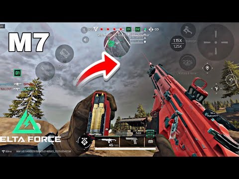 DELTA FORCE MOBILE S6 META M7 + NO RECOIL GAMEPLAY | IPHONE 11