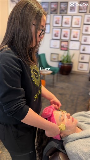 ✨ One reservation. Fully elevated. ✨ At Soleil, your service is enhanced with a complimentary Botanical Kinetics™ mini facial at the shampoo bowl—hello glow 🌿 Then we move to the chair with our Miraculous Duo for visible hair strength shine ✨ Skin glowing. Hair stronger. This is the Soleil ritual experience. ##SoleilRitual##HairStrengthAndGlow##LuxurySalonExperience##BotanicalBeauty#ElevatedEveryVisit