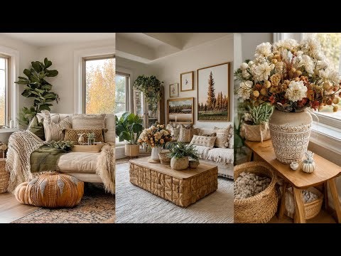 Fall Home Tour 2025: Nature-Inspired Cozy Autumn Decorating