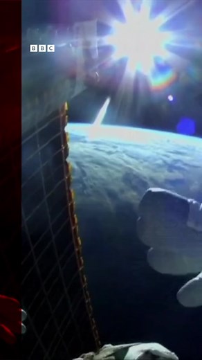 NASA Spacewalk Footage at International Space Station