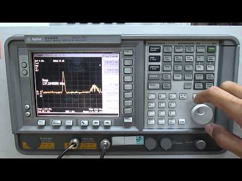Agilent E4404B Testing