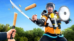 jake carlini: building a real-life battle suit! diy power armor with weapons