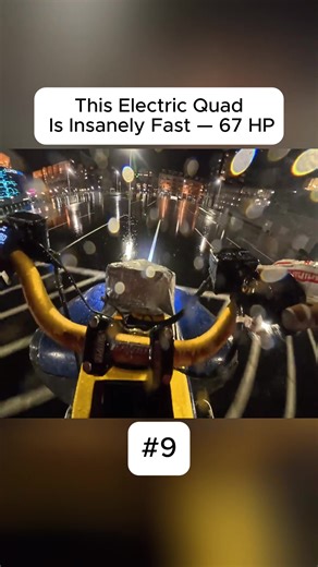 This Electric Quad Is Insanely Fast — 67 HP#ElectricQuad#ELectricATV#Quad Bike#ATVLife#ElectricPower