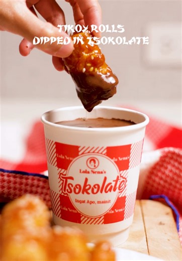 Delicious Tikoy Rolls with Tsokolate Recipe