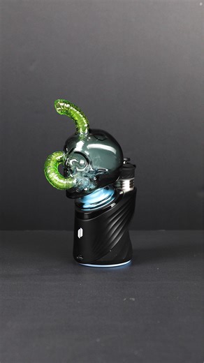 The Grim Ripper Peak Top terp pearls = one hauntingly good combo 💀🔥 If you didn’t know, terp pearls are little glass beads that move your oil around in the chamber for maximum flavor and clouds 🌀💨 The Grim Ripper is still available for a limited time!! Head to the 🔗 in our bio to secure yours 🙌 #mja #elevatetheordinary #glassware #glassart #peakattachment #spookyseason | MJ Arsenal