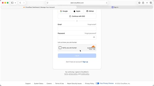 Hey @Cloudflare don't auto pick a logged in google account.I don't have a `.com` account with you, well now I do, and I cannot select the correct account, unless I actively sign in to my google account.This is annoying and a really poor UX experience.