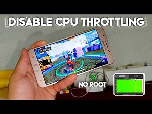How to Disable Cpu Throttling on Android