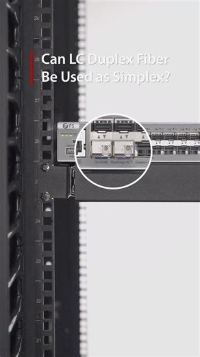 Can LC Duplex Fiber Be Used as Simplex? #Cabling #Shorts