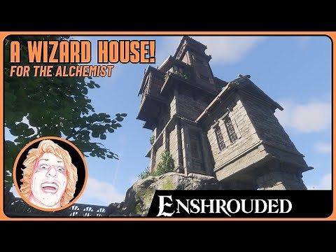 Building a wizard house for the alchemist in Enshrouded