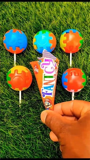 Colorful Candy Puzzle Lollipop Challenge 🍭 😱 #candy