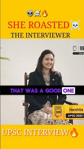Unexpected Situation🔥 ☠️IAS Interview | UPSC Motivation✅Harshita Singh UPSC