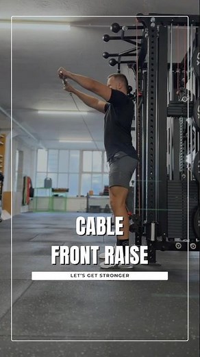 Cable Front Raise