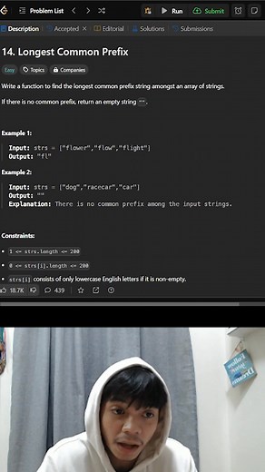 14. Longest Common Prefix Part 2 | Surudoi