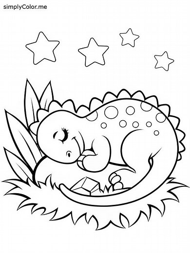 8 cute dinosaurs coloring pages #coloringpages #coloring