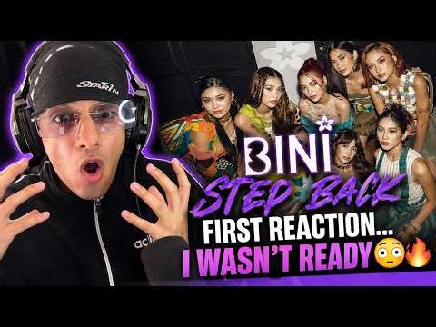 BINI “Step Back” FIRST REACTION… I WASN’T READY 😳🔥
