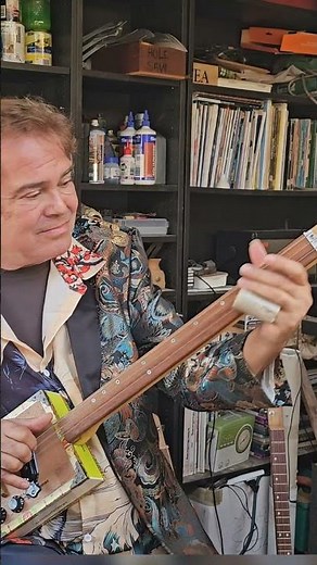 Part 2 On How to play A 3 String Fretless Cigar Box Guitar And Sing Intense Delta Blues