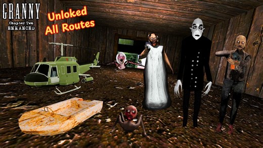 23K views · 434 reactions | Granny Chapter Two Enhanced (PC) Unlocking All Routes - Full Gameplay #grannychaptertwoenhanced #pcgaming #cskevilgamer | CSK EVIL GAMER | Facebook