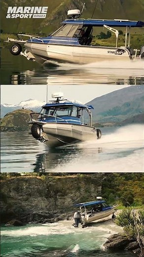 FOR SALE! Amphibious Stabicraft 2100 ST Hardtop Sealegs #boat #boating