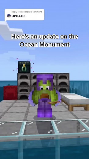 Ocean Monument Building Update | Minecraft Megabase