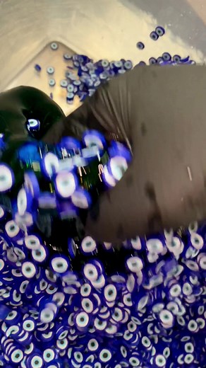 7.7K views · 80 reactions | eye of nazar mixing #slime | pilotslime | Facebook