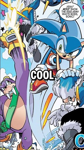 Sonic & Rotor Team Up #sega #sonicthehedgehog #sonic #archiesonic #comics