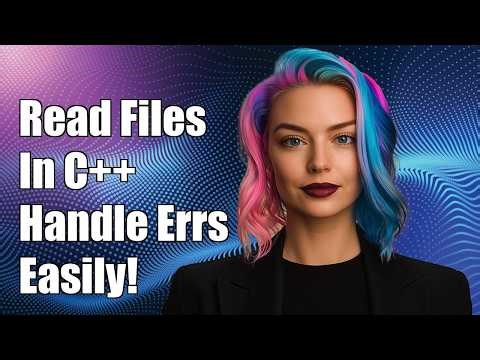 Portable way to read a file in C++ and handle possible errors