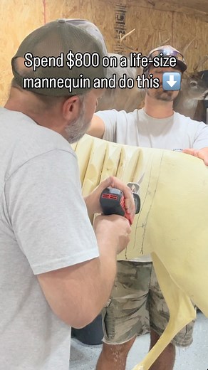 59K views · 2.7K reactions | Sometimes you just got to grab a saw and start cutting! #deer #hunting #taxidermy #thecedarridgechronicles | The Cedar Ridge Chronicles | Facebook