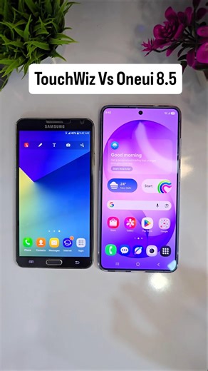 TouchWiz Vs One UI 8.5 Samsung Galaxy S26 Ultra #youtubeshorts #shorts