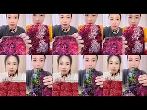 QIAN ONLY BITES + SWALLOW COMPILATION ICE EATING ASMR😍❤️