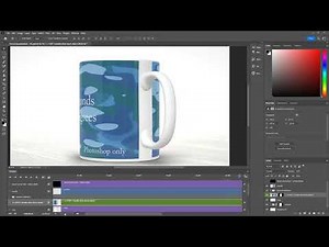 11oz mug animated mockup for Photoshop