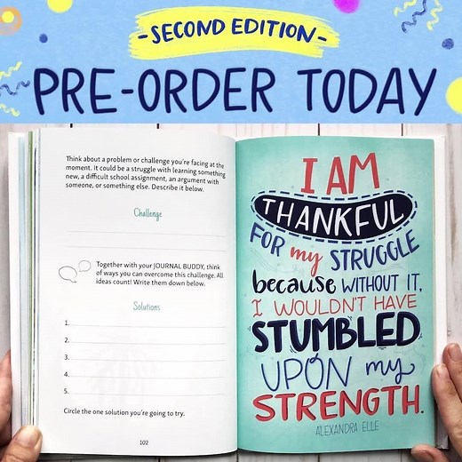 Help your kids develop a GROWTH MINDSET with this *NEW* Big Life Journal for kids! A growth mindset is not about being smarter. It’s about happier, more resilient children who can approach life’s challenges with CONFIDENCE. It's about teaching them they can achieve ANYTHING with hard work and dedication! The Big Life Journal - 2nd Edition is on PRE-SALE now 🎈! Pre-order your copy today with a discount AND receive a free gift 🎁 👉https://bit.ly/2Y21JYA | Big Life Journal
