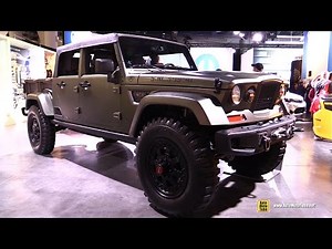 Jeep Crew Chief 715 Concept - Exterior and Interior Walkaround - 2016 SEMA