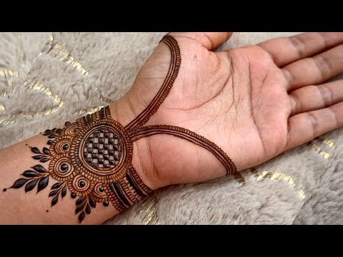 Simple And Easy Front Hand Mehndi Design || Gulf Mehndi Design 2026 || Mehndi Designs for Front hand