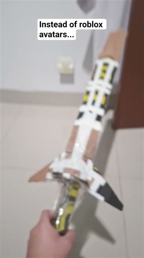 sry if bad #lipsync #cardboard #swordfighting #showcase #shorts