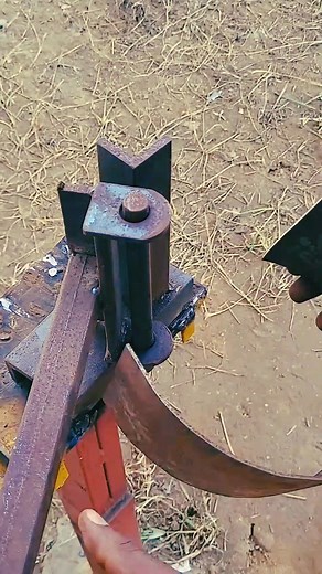 19K views · 55 reactions | Bending metal using metal bending tools by a blacksmith, invented from scratch | Good welder | Facebook