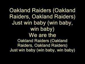 Ice Cube - Come And Get It (Raiders Anthem) (lyrics)