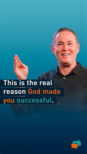 God gave you resources, wisdom, and success to fuel His mission. Enjoy His blessings, but don't forget your higher purpose: to advance the gospel of Jesus Christ. | Answers with Bayless Conley