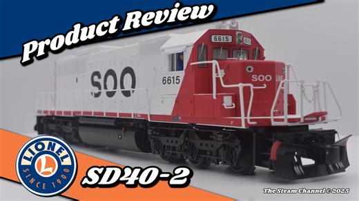 The Steam Channel on Instagram: "The Lionel Trains Legacy Soo Line SD40-2 brings one of North America’s iconic second-generation diesels to life in O scale. With the Legacy control system, it offers smooth operation, realistic sound, and a commanding presence on the layout. In this review, we look at how the model captures the character of the prototype, and what it offers for collectors and operators alike. Our friends at @trainworldllc have these SD40-2's in stock for those interested in expan