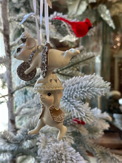 Christmas Ornament Mouse Cute Hostess Gift for Holiday Ornament Exchange Mice With Sweets for Christmas Tree Baking Cake Cookie Decoration - Etsy